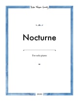 Nocturne piano sheet music cover